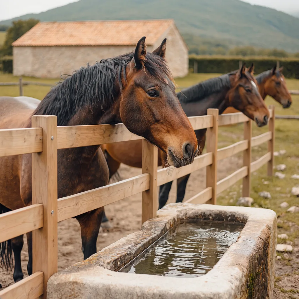 Pension pour chevaux à Maillat, Ain