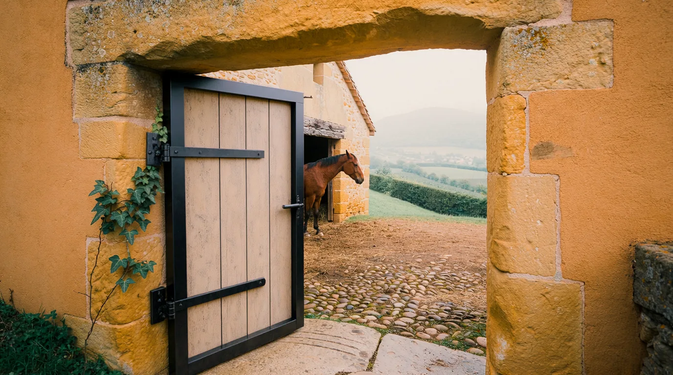 Entrée, Equi-Maillat, centre équestre à Maillat